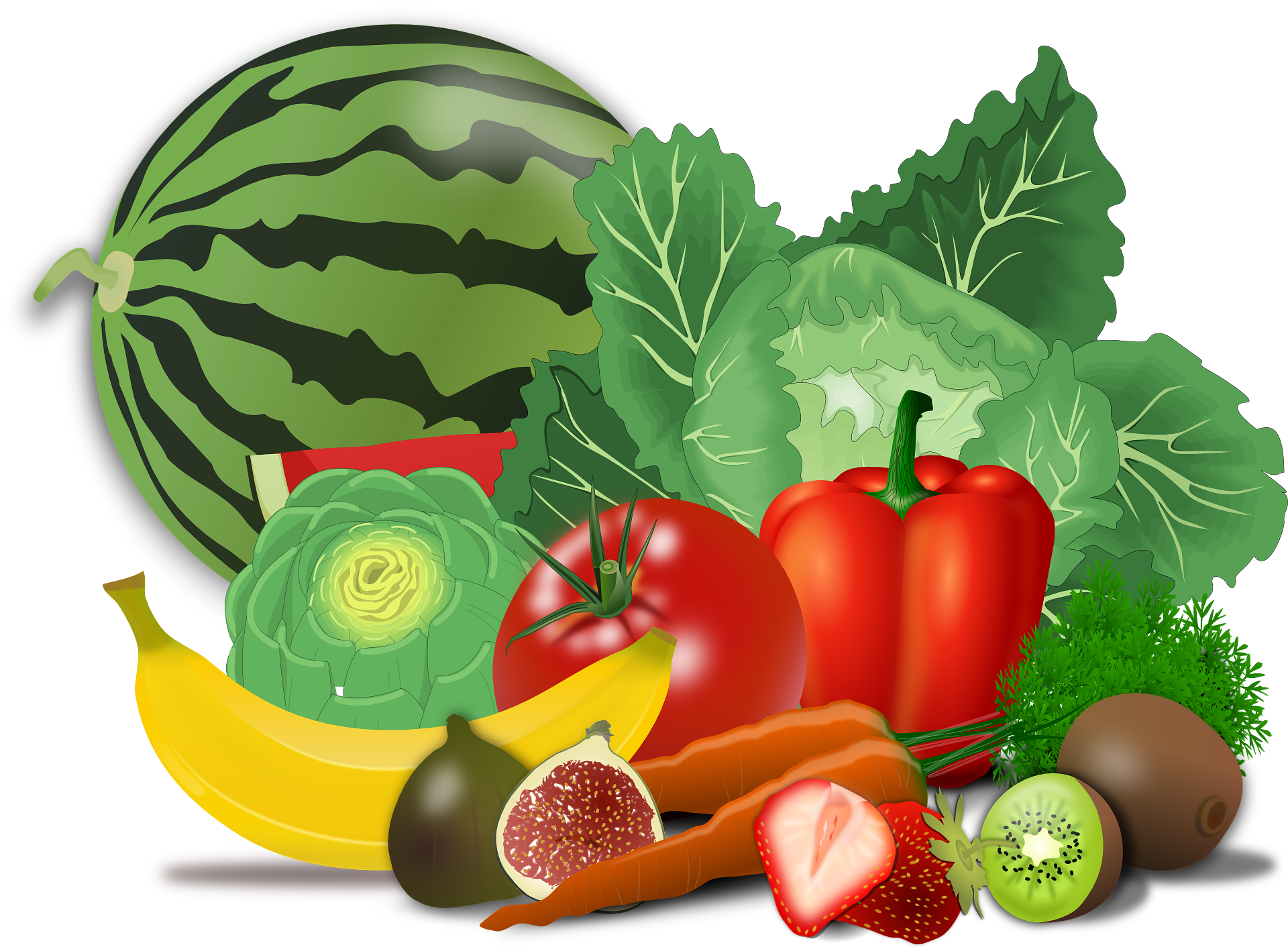 Maaltijdservice groente en fruit Klein- Westland